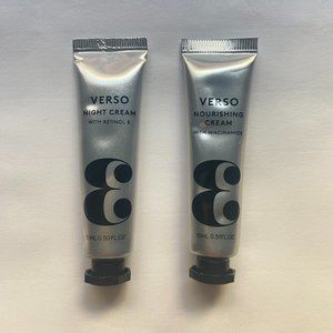 NEW Verso Night Cream Retinol and Nourishing Cream Niacinamide Travel Duo